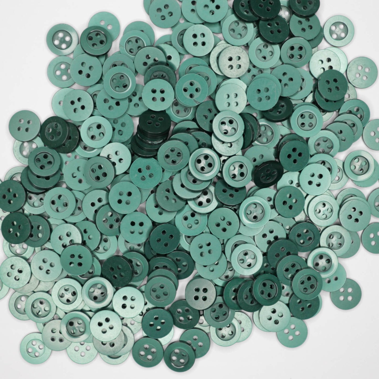 10mm Bottle Green 4-Hole Buttons 20pk
