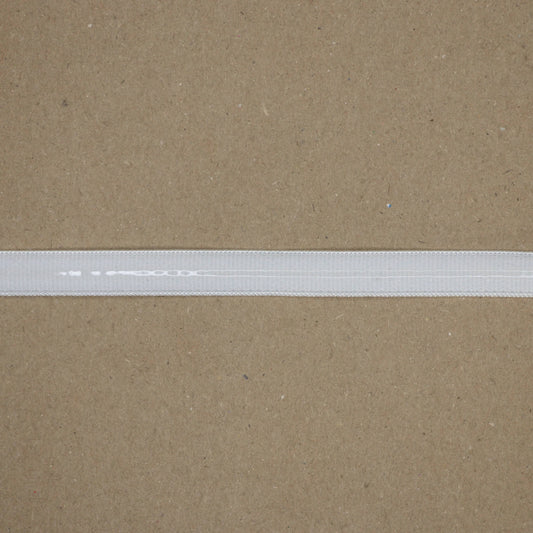 10mm White Anti-Slip Elastic Band per/metre