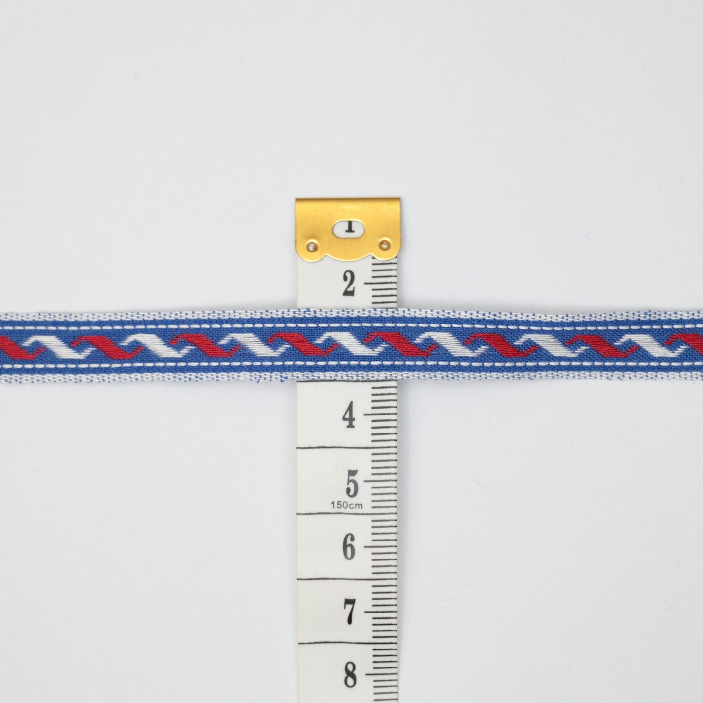 11mm Red, White & Blue Design Braid per/metre