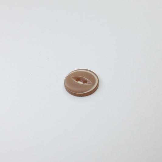 16mm Mocha 2-Hole Buttons 12pk