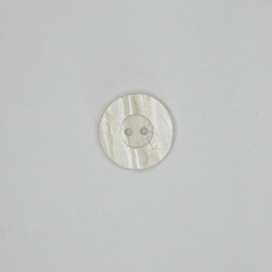 23mm Ivory Shell 2-Hole Buttons 10pk