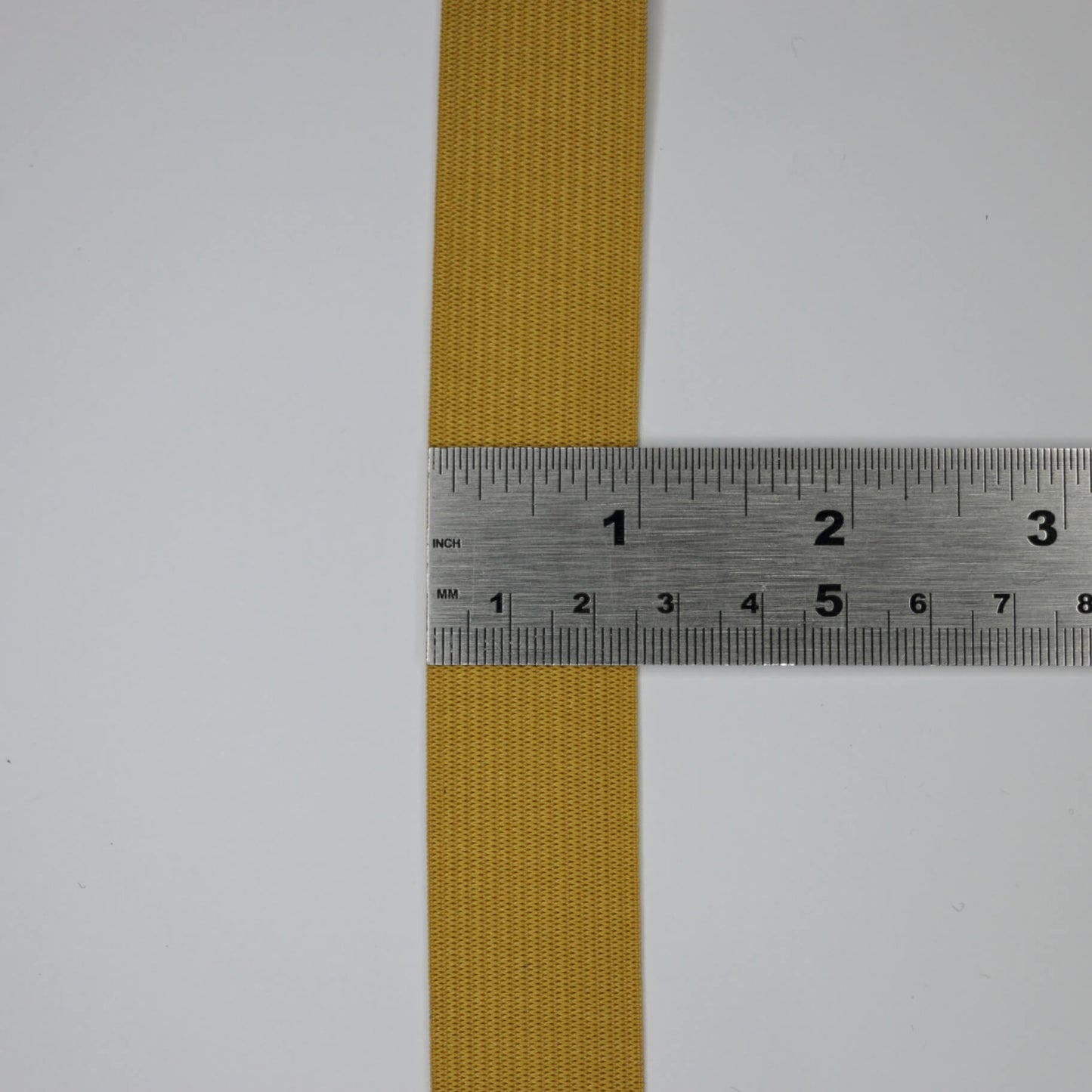 25mm Tan Coloured Loom Elastic 1m