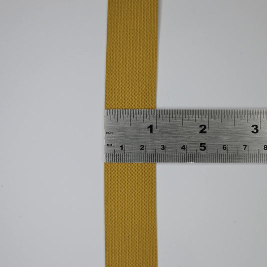 25mm Tan Coloured Loom Elastic 1m