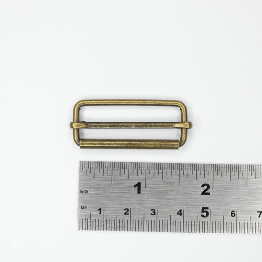 38mm Metal Brass Colour Slide Adjustable Bar