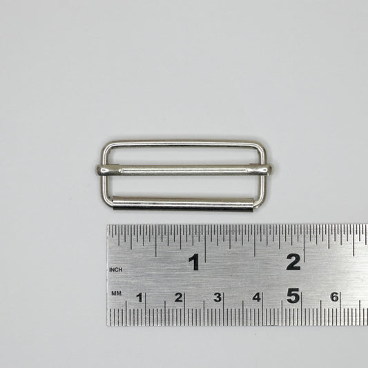 38mm Metal Silver Colour Slide Adjustable Bar