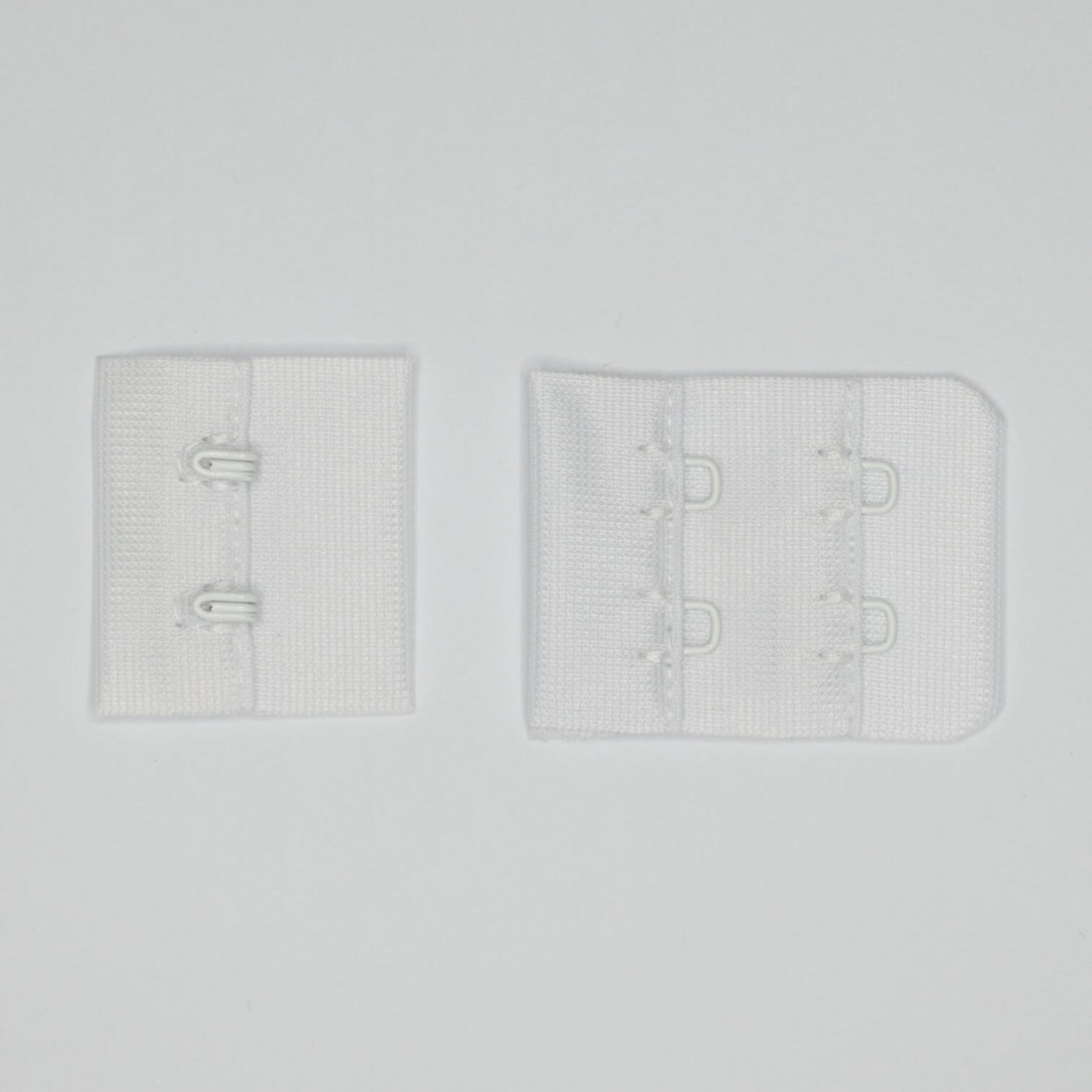 38mm White Bra Hook & Eye 2 Pairs