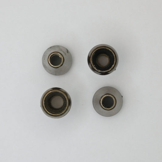 4mm Dark Brass Cord-Ends 4pk