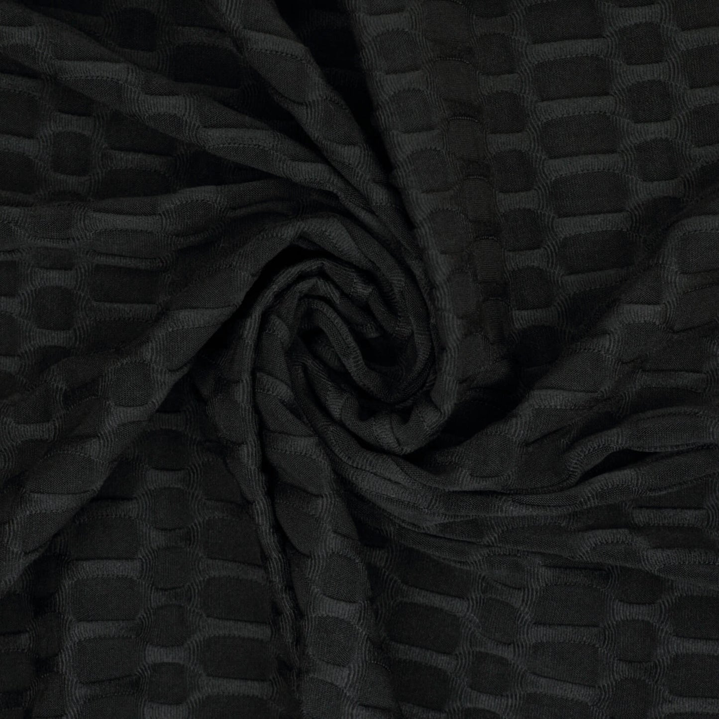 Black Honeycomb Jersey 1m