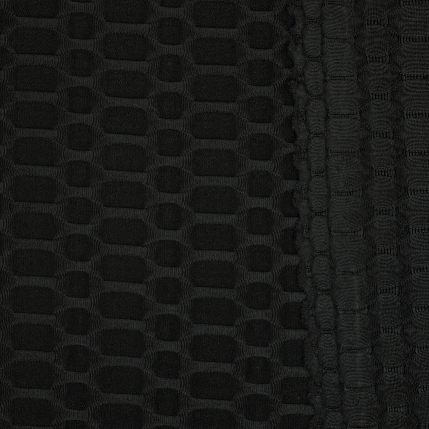 Black Honeycomb Jersey 1m