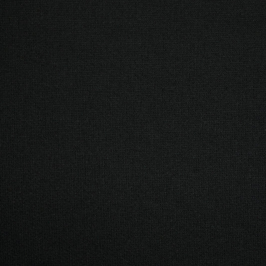 Black Loopback Jersey per/metre