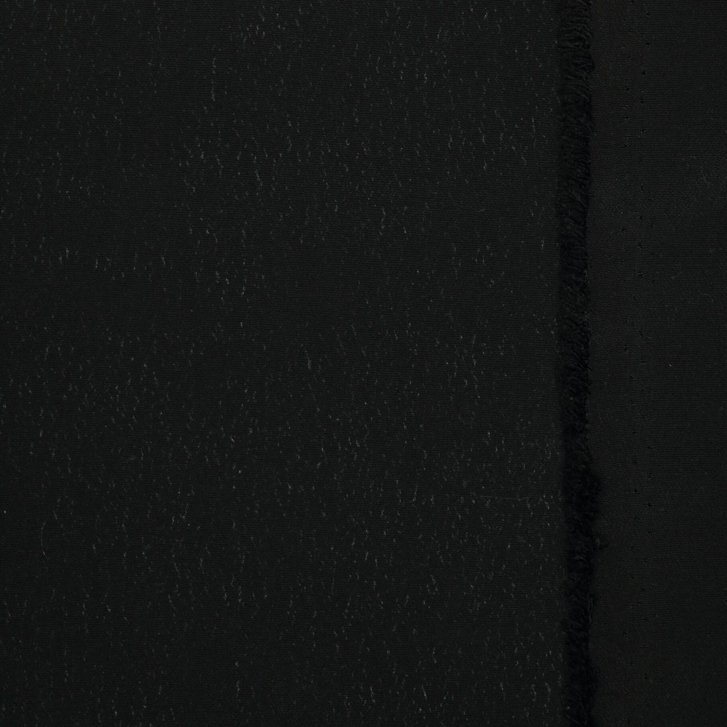 Pure Black Marocain Crepe 1m