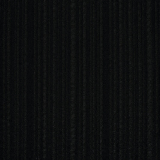 Black Variegated Ribbed Jersey 1m