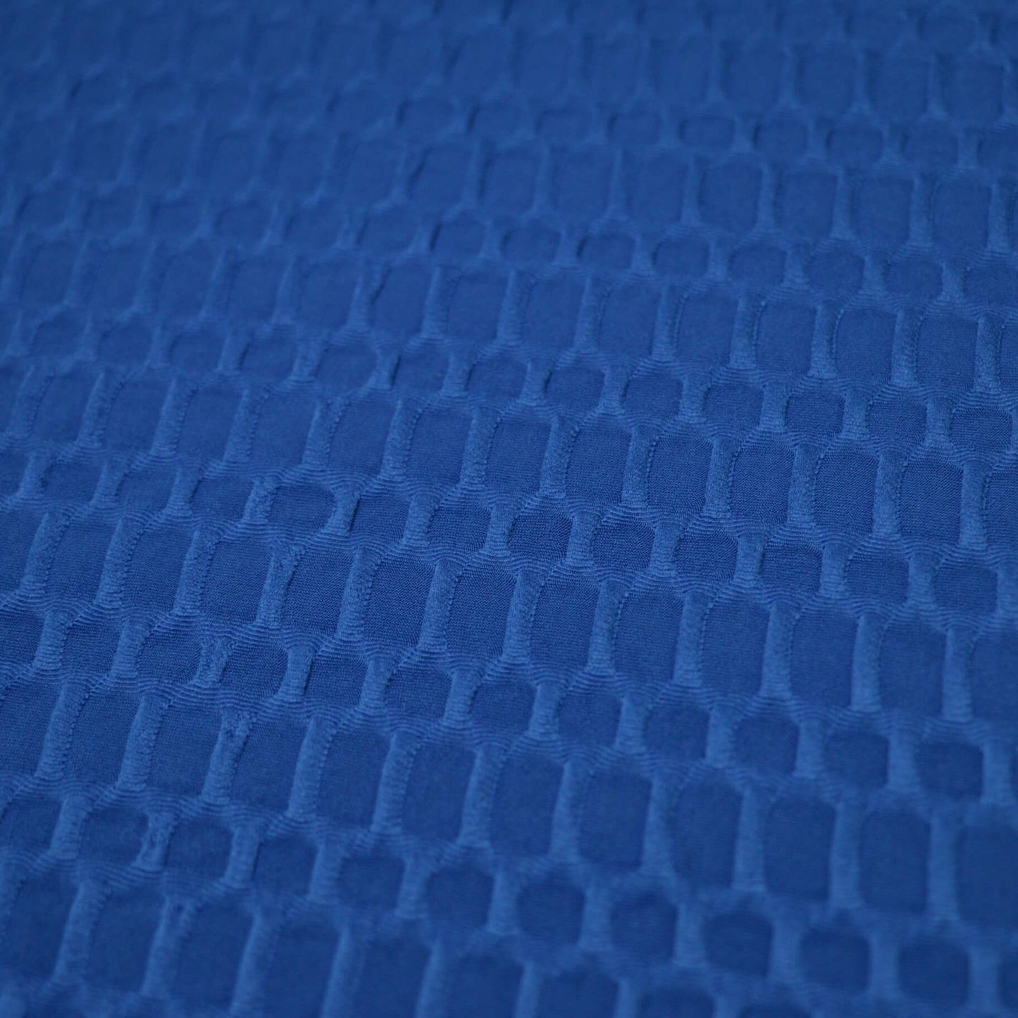 Royal Blue Honeycomb Jersey 1m