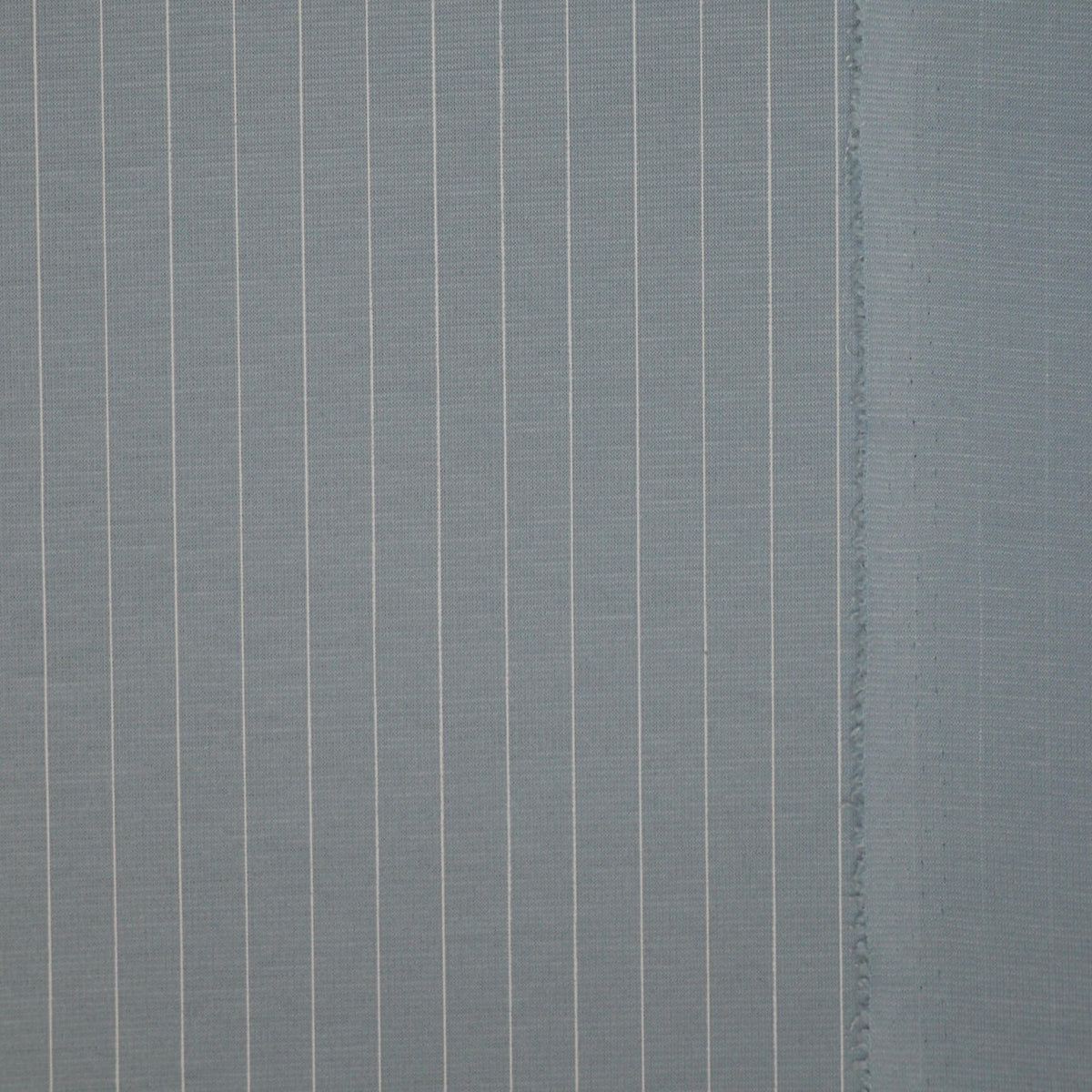 Blue Pin Stripe Ponte Roma per/metre