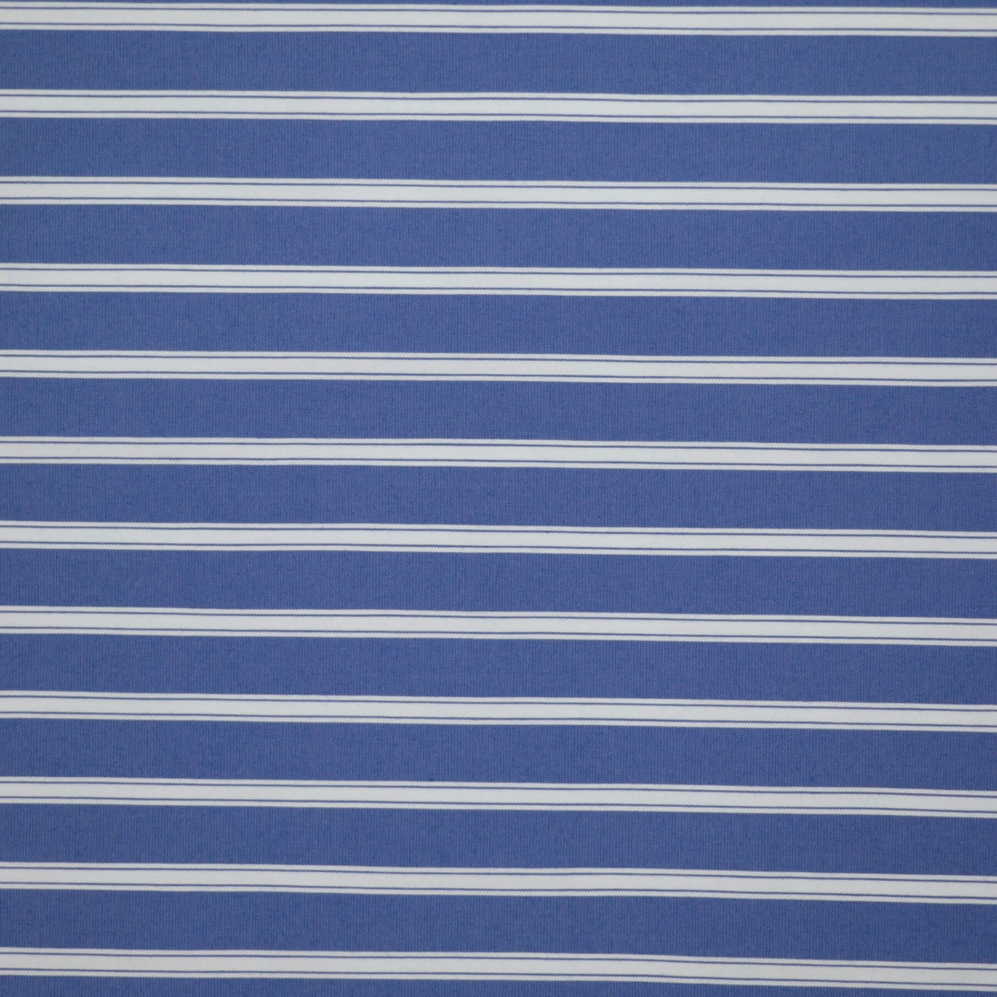 Blue Stripe Polycotton 1m
