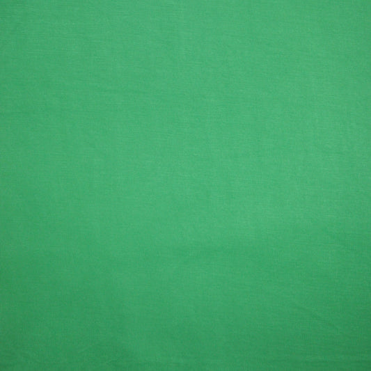 Bright Green Cotton Jersey per/metre