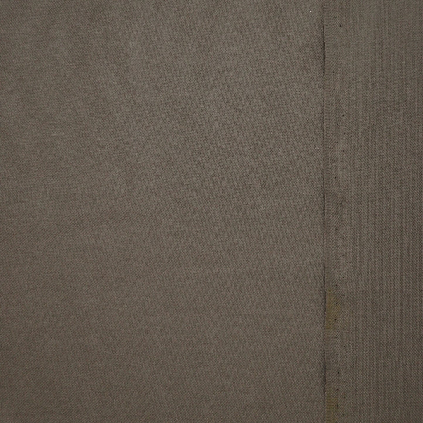 Brown Linen-Look Wool Blend per/metre
