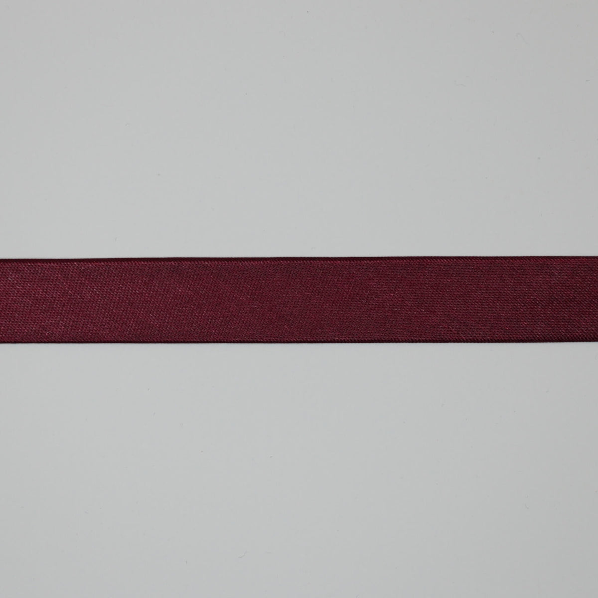 Burgundy Satin Folded Bias-Binding per/metre