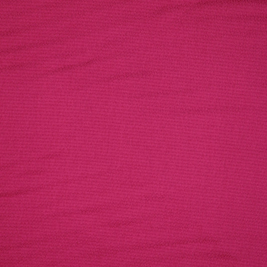 Cerise Satin Bubble Crepe per/metre