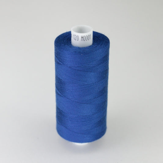 Deep Blue 120s Coats Moon Thread Spun Polyester 1000yds