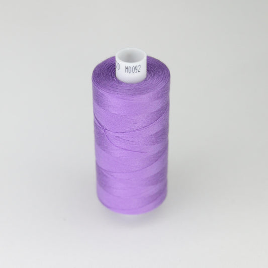 Deep Lilac 120s Moon Thread Spun Polyester 1000yds
