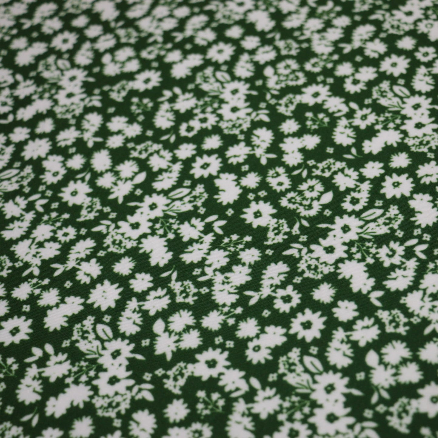 Green Floral Jersey 1m