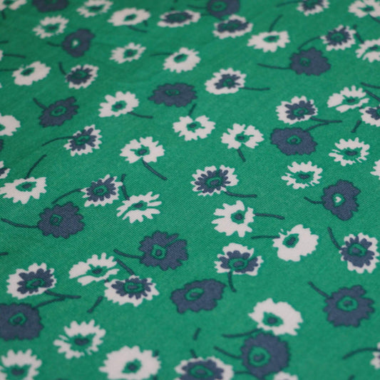 Greenfield Daisies Jersey per/metre