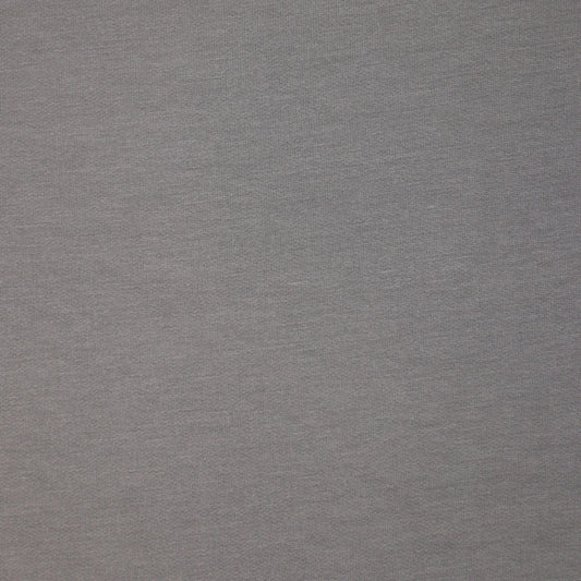 Grey Loopback Jersey per/metre