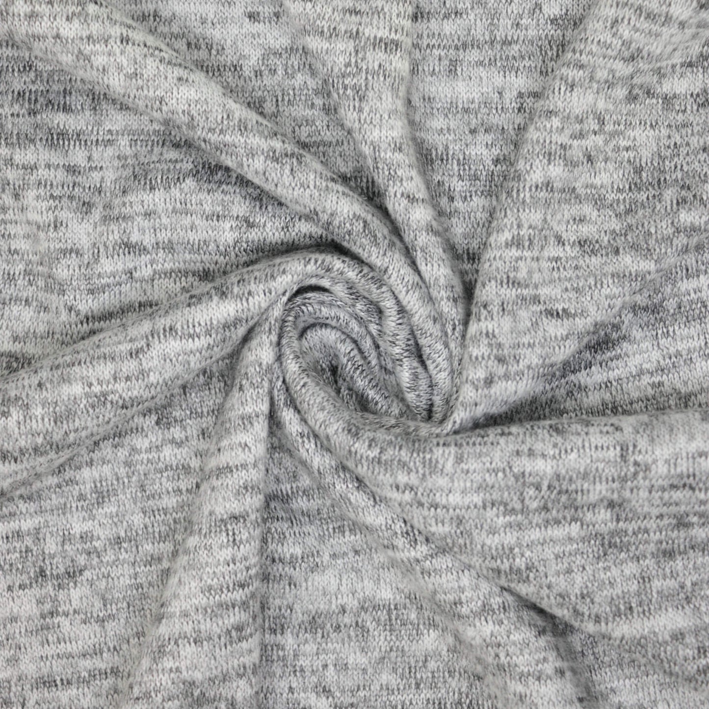 Grey Melange Pepper Knit Jersey 1m