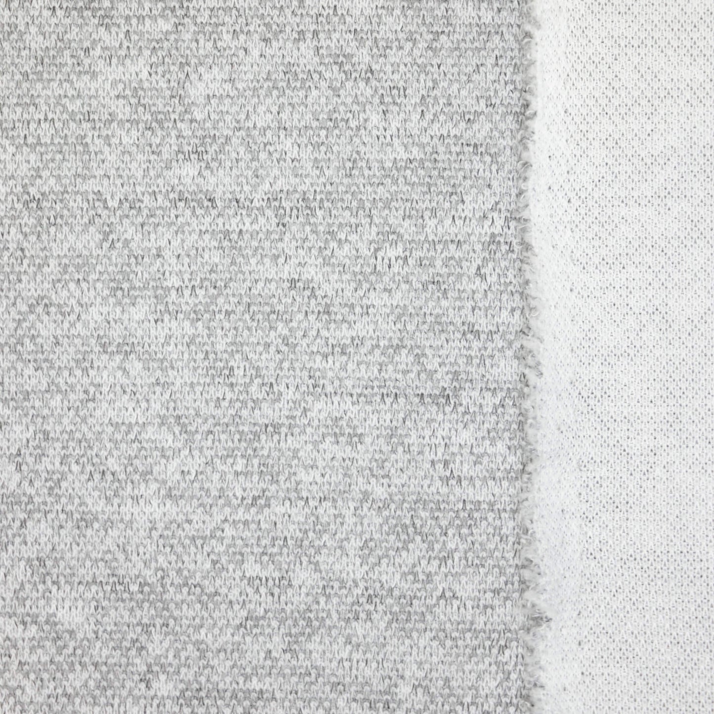 Grey Speckled Knit Jersey 1m