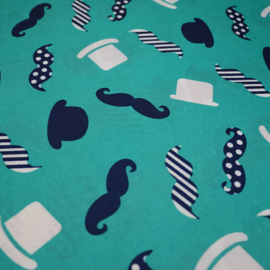 Hat/Mustache Green Scuba 1m