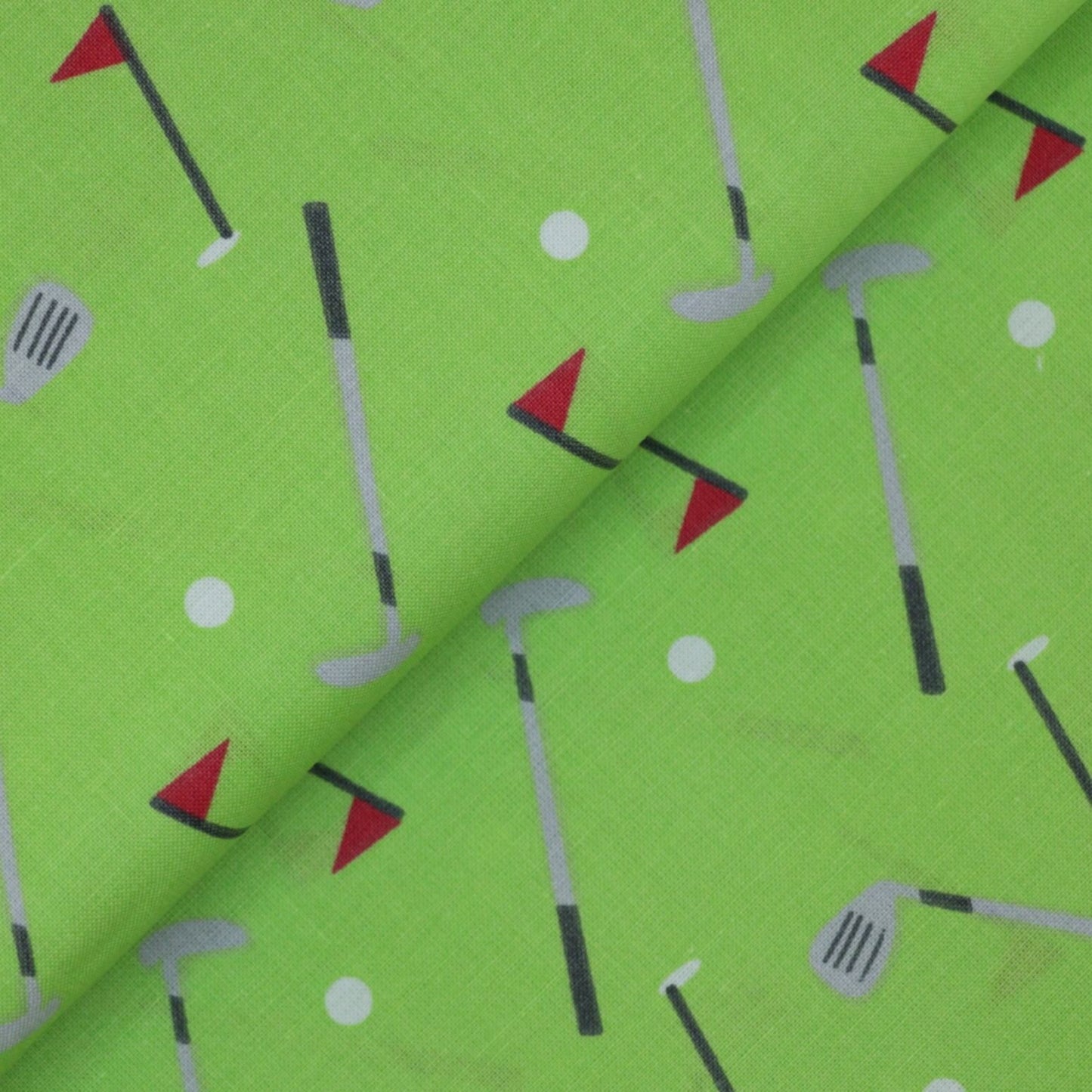 Hole in One Green 100% Cotton
