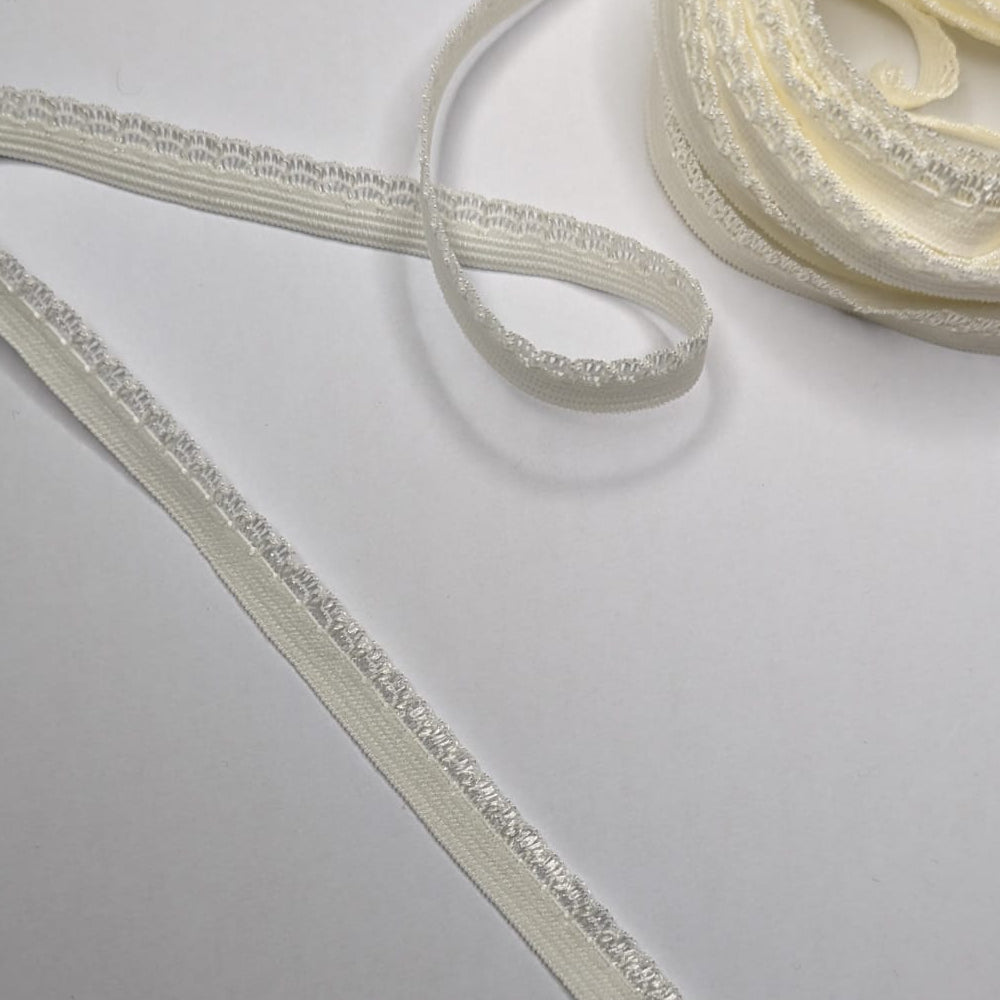 Ivory Shell Pico Elastic 10mm x 5m