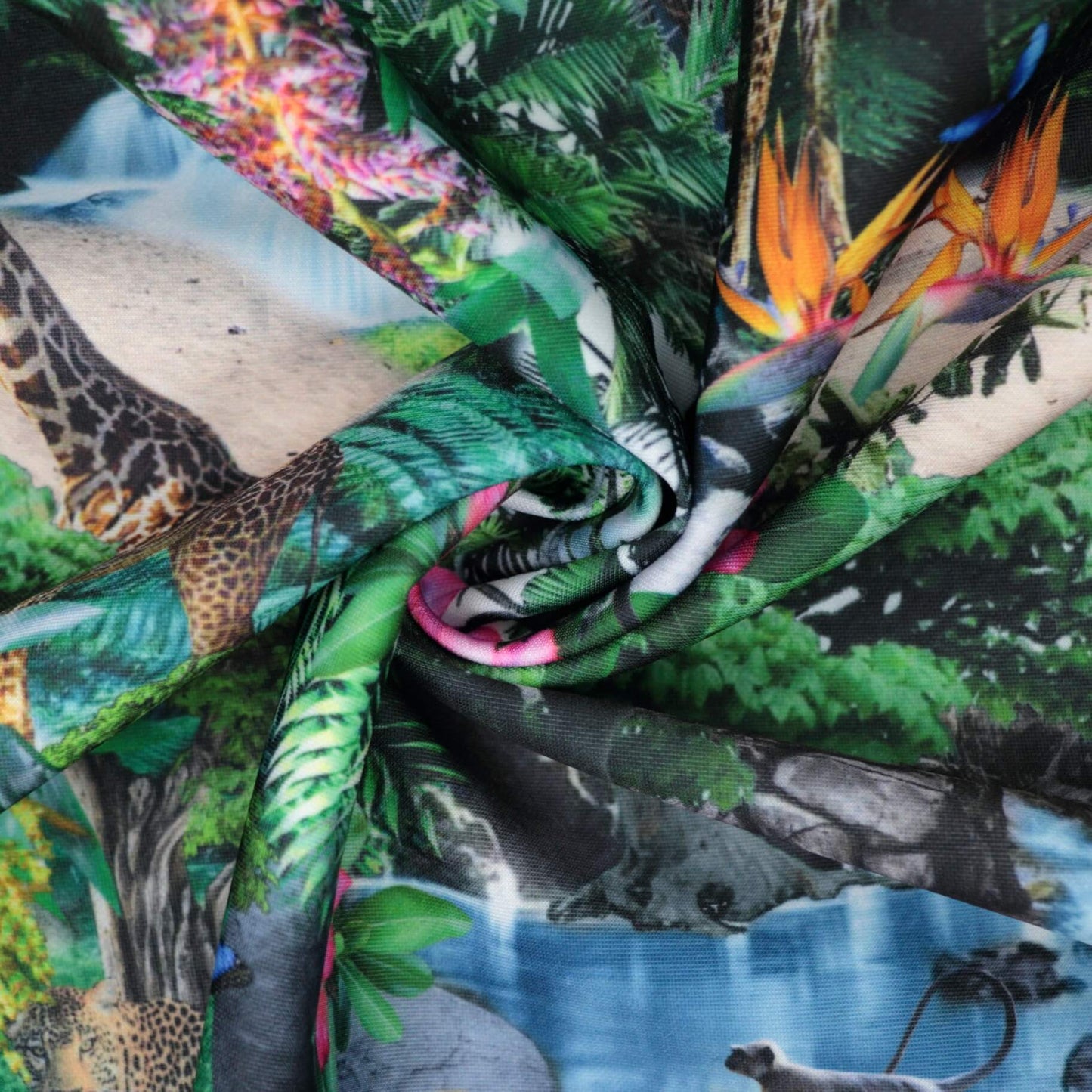 Jungle Scene Scuba 1m