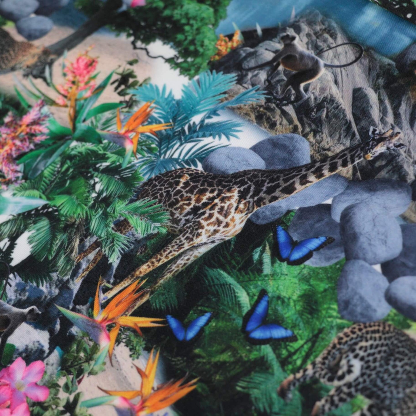 Jungle Scene Scuba 1m