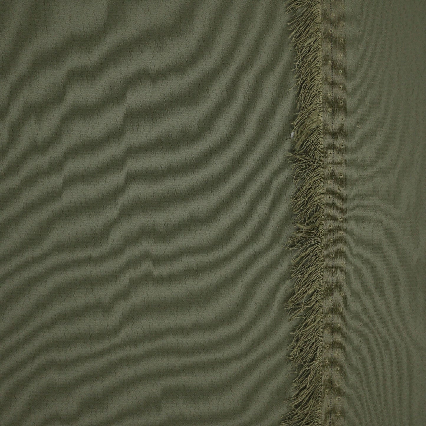 Khaki Marocain Crepe per/metre