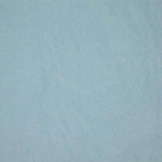 Light Blue Velour per/metre