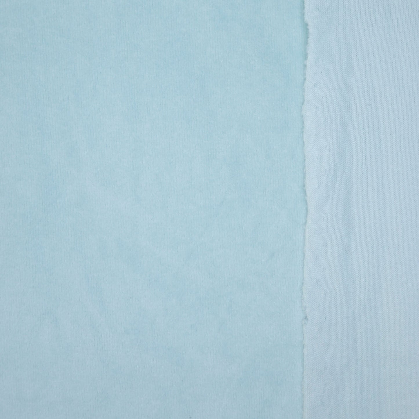 Light Blue Velour per/metre