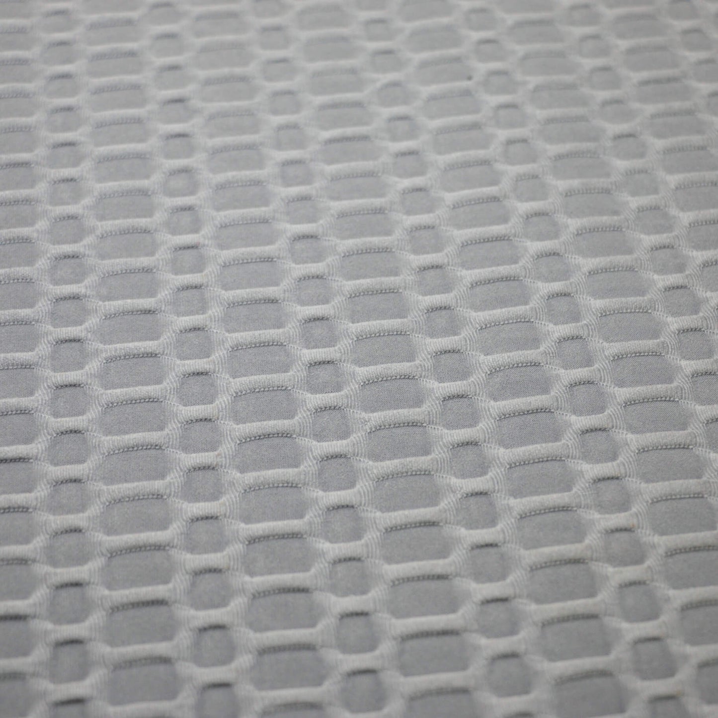 Light Grey Honeycomb Jersey 1m