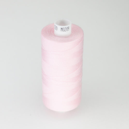 Light Pink 120s Moon Thread Spun Polyester 1000yds