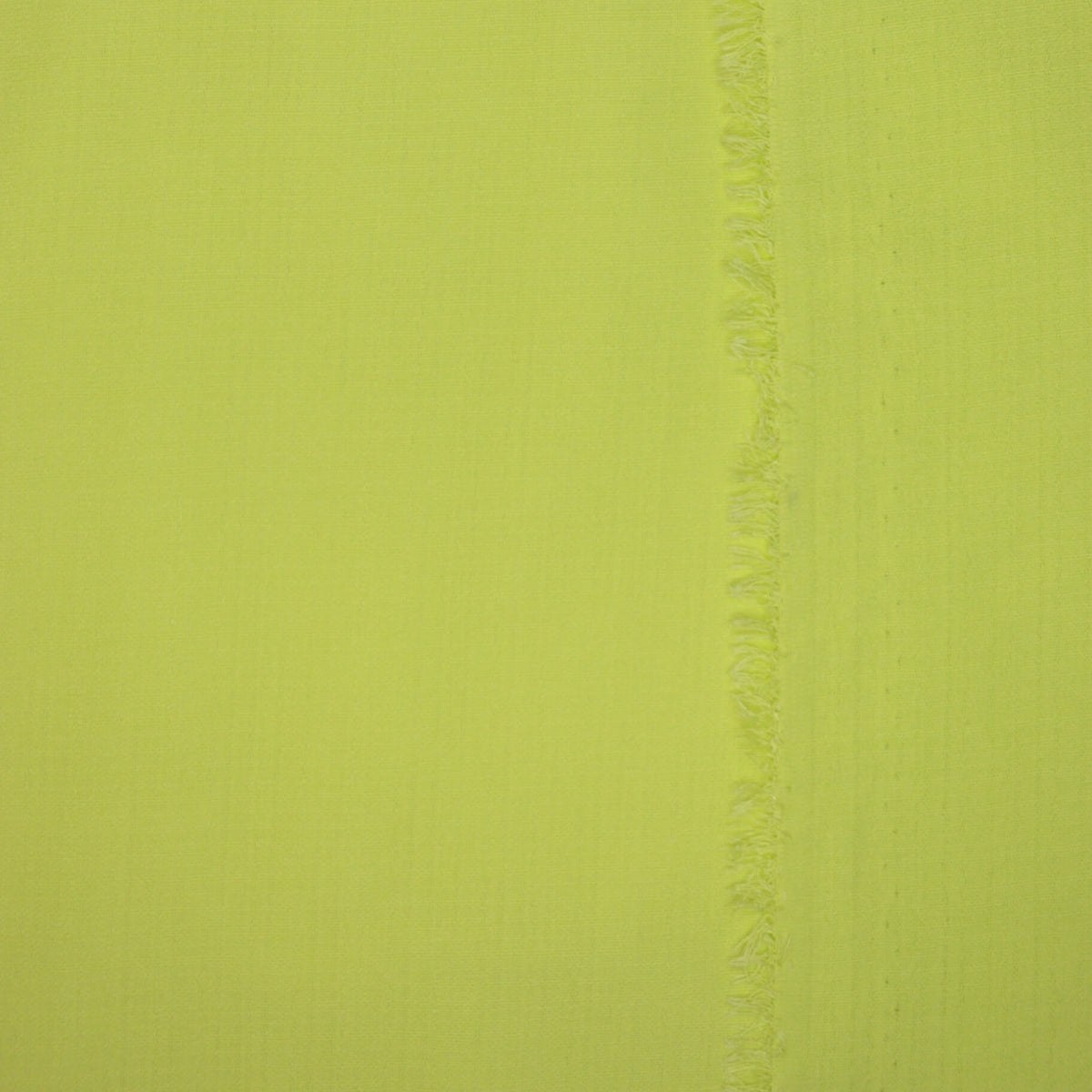 Lime Green Woven Linen-Look per/metre