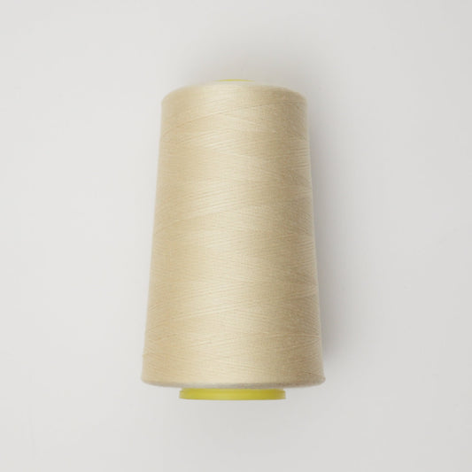 Mid Beige Spun Polyester 120s Machine Sewing Thread 5000 Yard Cone
