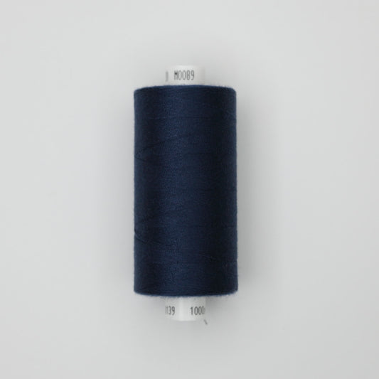 Midnight Blue (M0089) 120s Moon Thread 1000yds