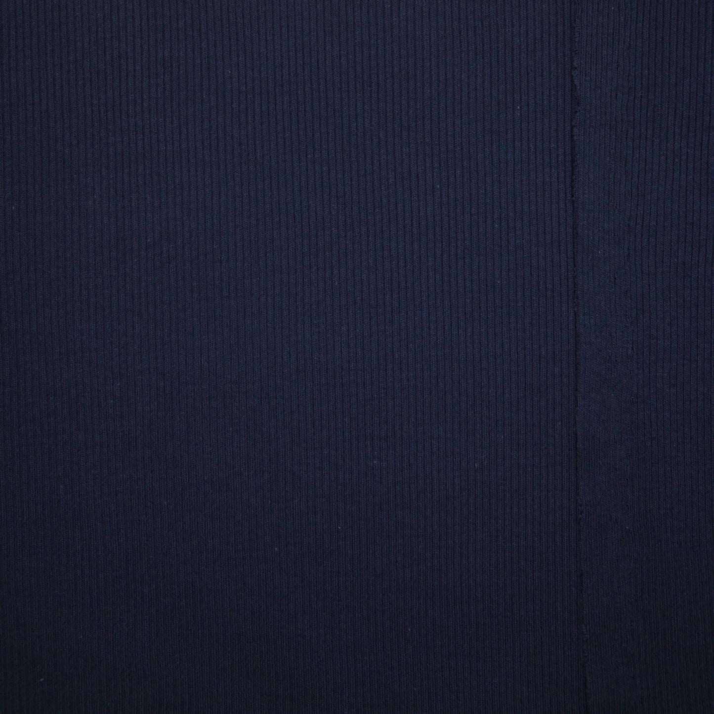 Navy Ribbed Jersey 1m