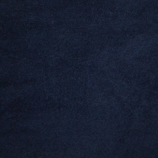 Navy Terry Velour per/metre