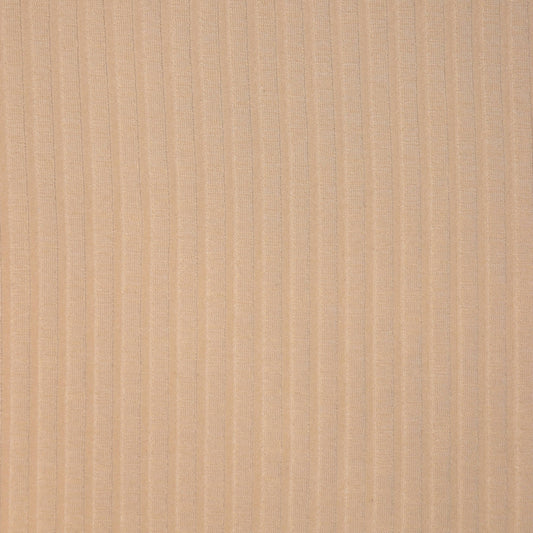 Nude Ribbed Knit Jersey per/metre