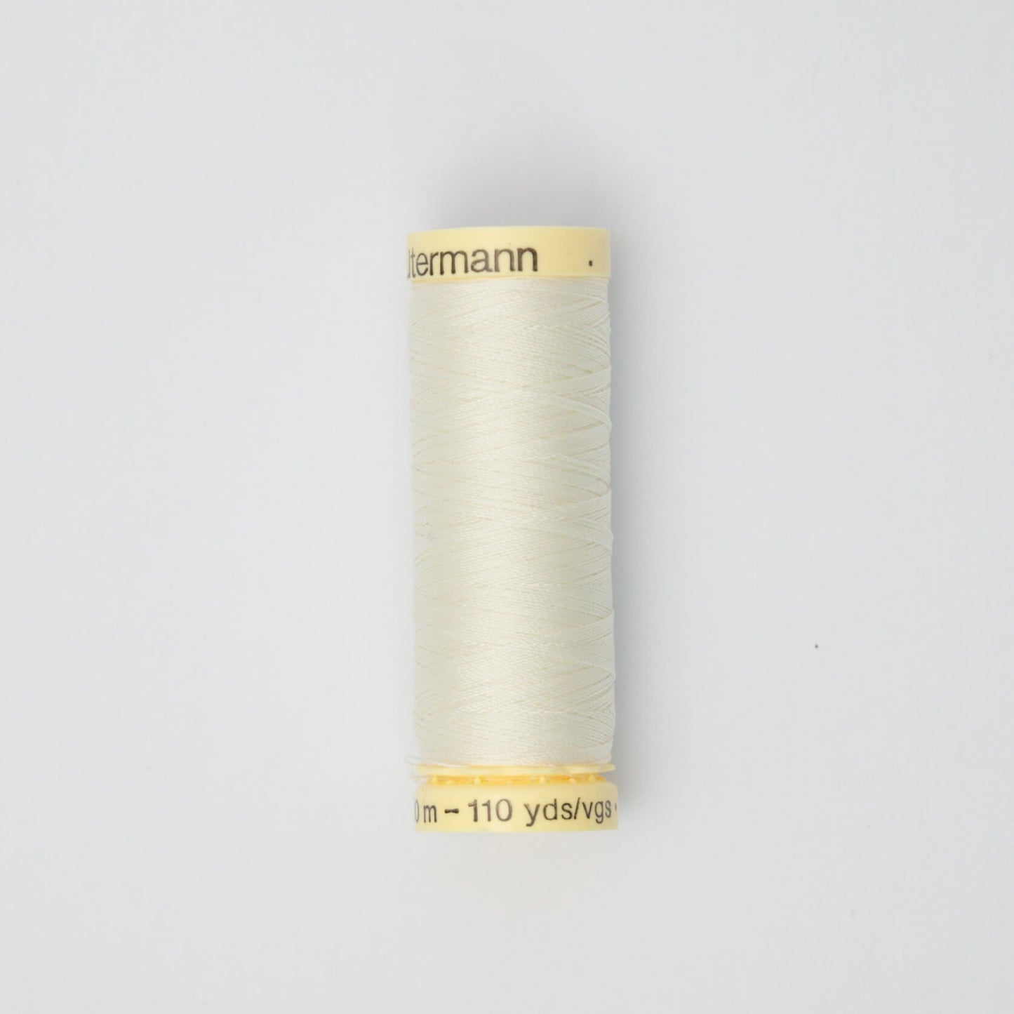 Off-White Gutermann Sew-All Polyester Thread (Col 1) 100m