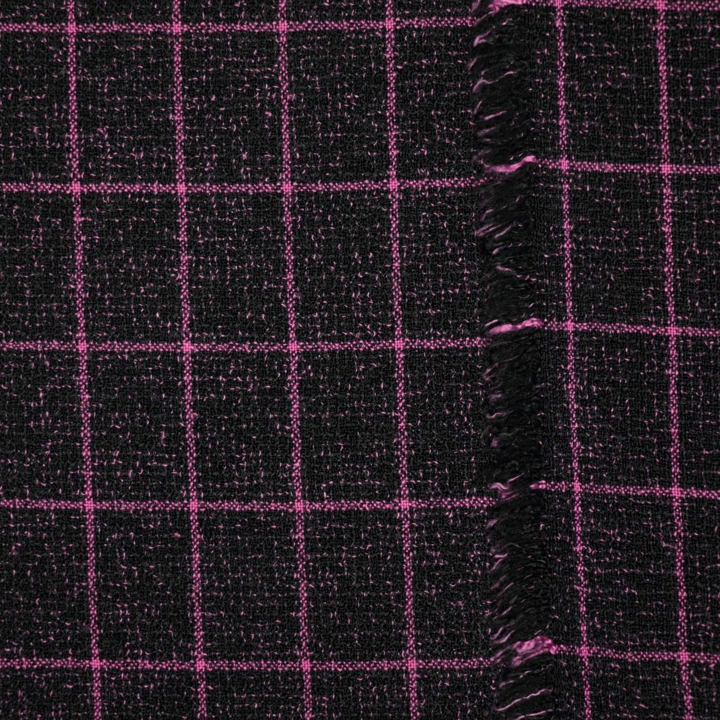 Pink Check Boucle 1m