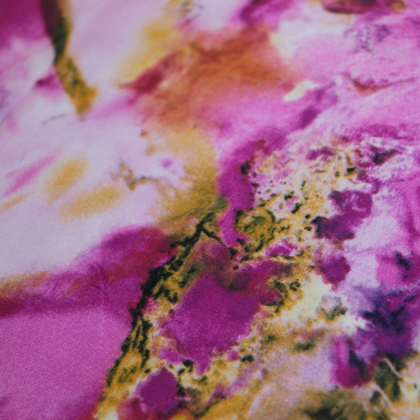 Pink Marble 100% Viscose 1m