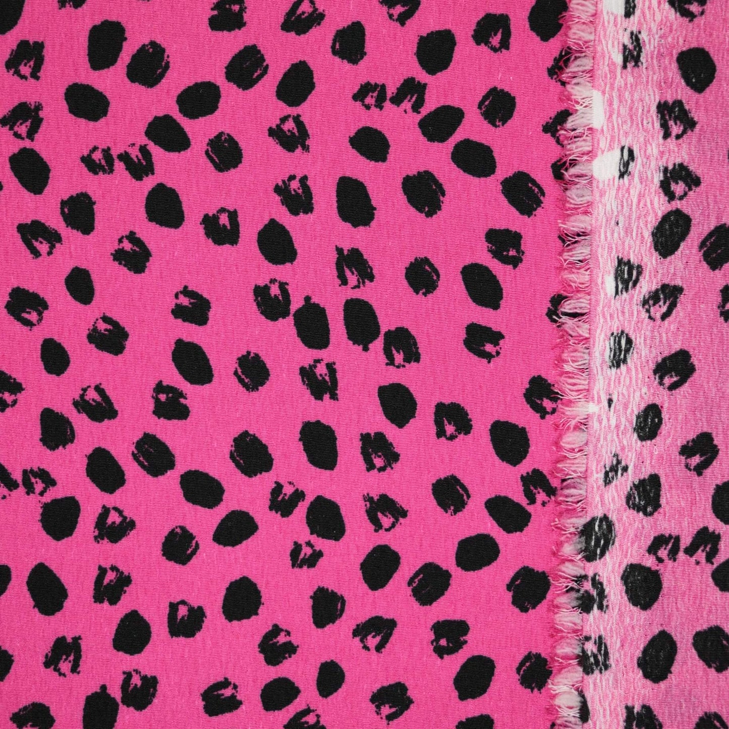 Pink Spot Moracain Crepe 1m